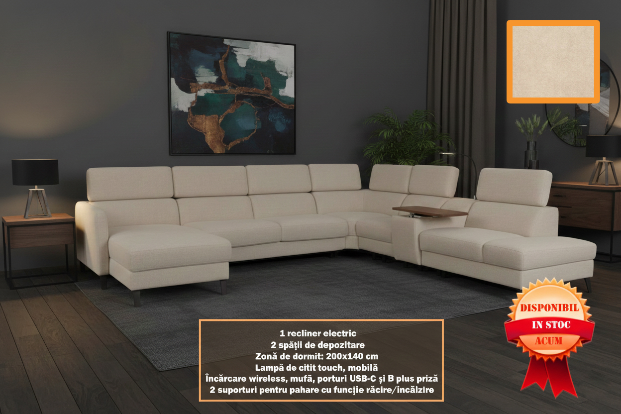   LIMA U-FORM ELECTRIC EXTENSIBIL 170X366X314 